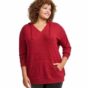 Torrid Red Hoodie Sweatshirt